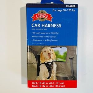 NEW Dog Car Harness size XL 60-120 lbs GRReat Choice walking harness pet